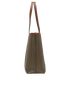 Bayswater Tote, &pound;550, Handbags, Brown, Canvas, Side view